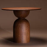 Abacus Wooden Side Table