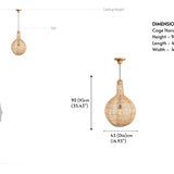 Cage Hanging Lamp Big