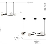 Cici Chandelier Lamp