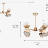 Asher Chandelier Lamp