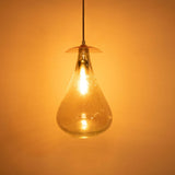 Sitara Glass Hanging Lamp Green Big