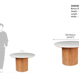 Kotaro Dining Table 4 Seater
