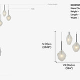 Nara Cluster Hanging Lamp