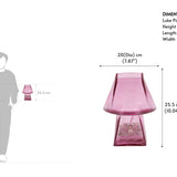 Lueur Pink Mini Table Lamp