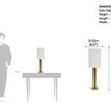 Solis Gold Table Lamp