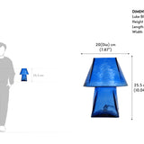 Lueur Blue Mini Table Lamp
