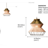 Waldo Hanging Lamp Squat