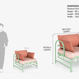 Dastoori Outdoor Single Seater Sofa