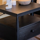 Archie Spindle Bedside Table