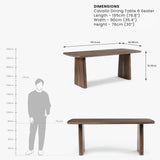 Cavallo Wooden Dining Table