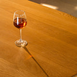 Kaba Pill Shape Dining Table 6 Seater