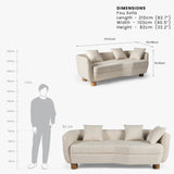 Fou 3 Seater Sofa