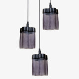 Furrow Cluster of 3 Hanging Lamp