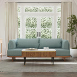 Anish 3 Seater Sofa Blue