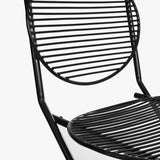 Patio Black Folding Chair