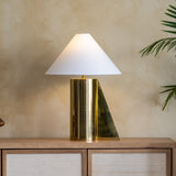 Helia Gold Tall Table Lamp