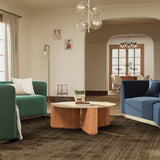 Kotaro Travertine Coffee Table