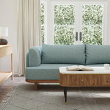 Anish 3 Seater Sofa Blue