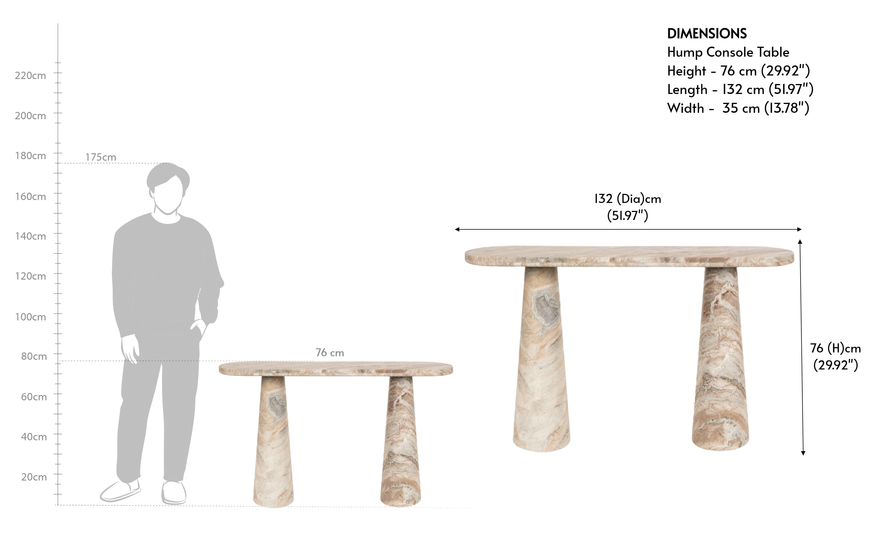 Table Hum Hump Console Table – M Cube Spaces