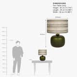 Fern Table Lamp