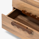 Le Dame Wooden Bedside Table