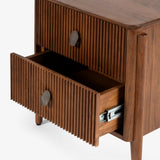 Le Roi Wooden Bedside Table