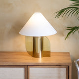 Helia Gold Table Lamp