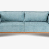 Anish 3 Seater Sofa Blue