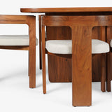Attica Dining Table With 6 Attica Chairs