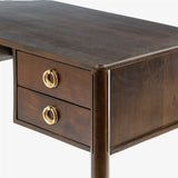 Reyna Desk Double Pedestal