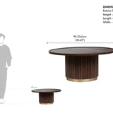 Kotaro Gold Coffee Table