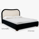 Kaba Upholstered Queen Bed with Storage