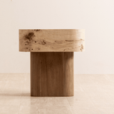 Nouve Wooden Side Table
