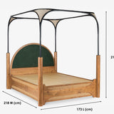 Andaman Narcodam Canopy Queen Size Bed