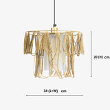 Aponi Wide Hanging Lamp