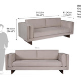 Chiyo 3 Seater Sofa