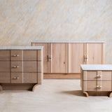 Dune Side Board with Marble Top