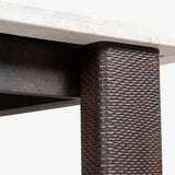 Sculpt Edge Dining Table 6 Seater