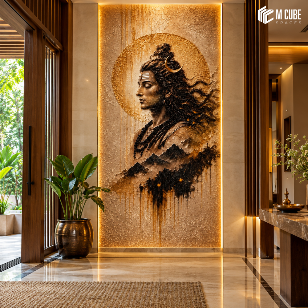 Textura designer HDHMR wall panel MDS-VKS-177 – decorative feature wall interior inspiration, 8 ft x 4 ft, 5.5 mm
