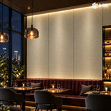 MetalFace metallic finish laminate MLA-TSC-122 installed interior inspiration