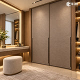 MetalFace metallic finish laminate MLA-TSC-125 installed interior inspiration