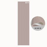 MLV-UME-139 premium flexible fluted wall panel, HDHMR backing and PVC finish, 6 mm bendable decorative louvers for curved interior walls and columns