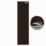 MLV-UME-143 premium flexible fluted wall panel, HDHMR backing and PVC finish, 6 mm bendable decorative louvers for curved interior walls and columns