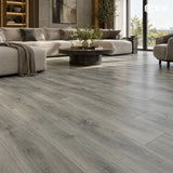 Arctic Grey SPC flooring installed in a premium interior – MWF-HPB-110
