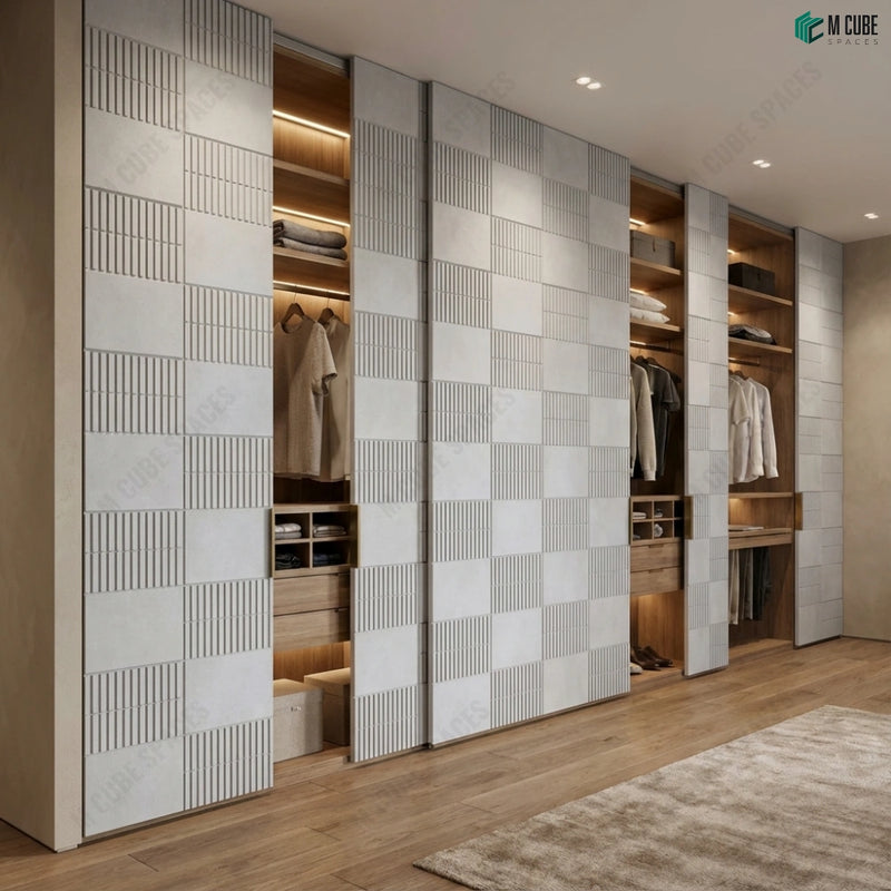 Statement Wardrobe Shutters Using Rockblend Panels