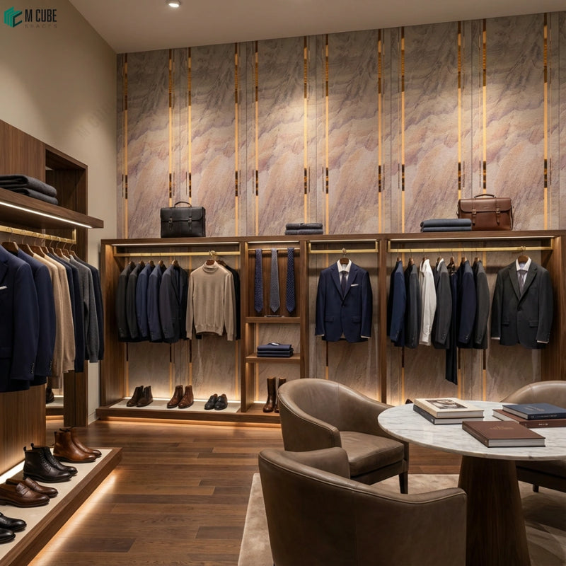 Stone Decorative Panels for Premium Retail and Showroom Interiors